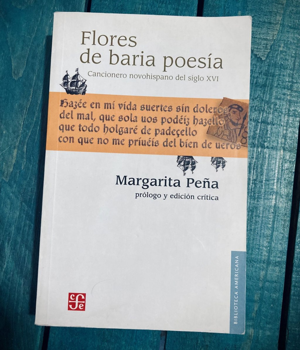 Margarita Peña y sus Flores de baria&nbsp;poesía
