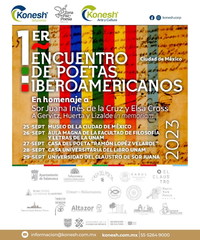Encuentro de Poetas Iberoamericanos: un asunto transcontinental en la Ciudad de México, septiembre-octubre 2023/&nbsp;2024